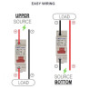 CAFF MCB DC C125 125A 250V 1P Circuit Breaker Solar PV Panel Surya PLTS